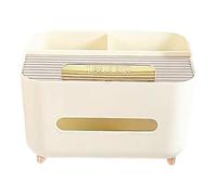 Bnnlqpsttg - Caja de pañuelos, salón, oficina, mesa baja, dormitorio, estilo crema y mando a distancia, caja de almacenamiento de papel B