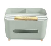 Bnnlqpsttg - Caja de pañuelos, salón, oficina, mesa baja, dormitorio, estilo crema y mando a distancia, caja de almacenamiento de papel C