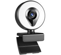 Bnnlqpsttg - Cámara web de transmisión 30FPS, 1080P con enfoque automático, micrófono automático