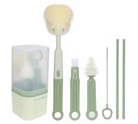 Bnnlqpsttg - Cepillo de silicona para niños, incluye cepillo para biberón, cepillo para tetina. Práctico y adecuado para viajes.