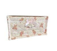 Bnnlqpsttg - Cesta de almacenamiento de tela cuadrada , caja de almacenamiento de tela para decoración pequeña de tela, oso