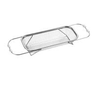 Bnnlqpsttg Cesta de extensible de acero inoxidable, escurridor para verduras, platos de pasta - Colador de cocina ajustable pequeño