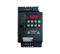 Bnnlqpsttg - Convertidor de frecuencia 220 V monofásico de 220 V y 220 V, salida de convertidor de frecuencia para motor de condensador monofásico 0,4 KW