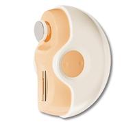 Bnnlqpsttg - Cortador de uñas eléctrico automático 2 en 1, cortaúñas eléctrico con almacenamiento para virutas de uñas, color amarillo