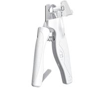 Bnnlqpsttg Cortador de uñas para gatos y perros con luz LED, cortador profesional para mascotas con cerradura de seguridad, kit de herramientas para aseo para mascotas