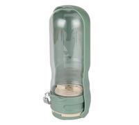 Bnnlqpsttg Cuenco plegable 2 en 1 para mascotas, ideal para perros y perros en viajes al aire libre, con dispensador de agua.