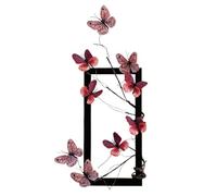 Bnnlqpsttg - de fotos con forma de mariposa y artificial, decoración de lujo ligera, pintura de pared para hacer yo misma, A