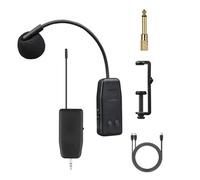 Bnnlqpsttg - de micrófono sin 2,4 GHz para violín, violonchelo, guitarra con transmisor y receptor de abrazadera, alcance de 50 metros