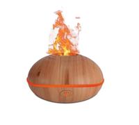 Bnnlqpsttg Difusor Humidificador Volcán Colorido 200 ml Ultrasónico con protección automática la parada del fuego llama humidificador de niebla