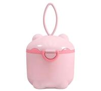 Bnnlqpsttg Dispensador de leche en polvo multifuncional para, contenedor de almacenamiento portátil con rejillas selladas para arroz, harina y bocadillos B