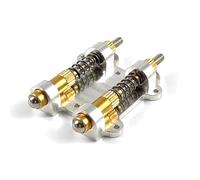 Bnnlqpsttg Estabilizador de Vibrato para Guitarra Kit de Dispositivo de Estabilización de Vibrato de Aluminio y Latón de Puente de Vibrato