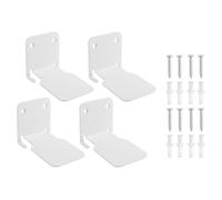 Bnnlqpsttg - Estantería flotante (4 piezas, organizador de libros flotantes, accesorios de almacenamiento para interiores de pared, para libros, B