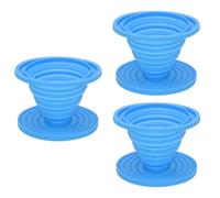 Bnnlqpsttg Filtro de café plegable y reutilizable en forma de cono para café con infusión a mano, ideal para senderismo, camping, oficina.