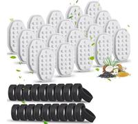 Bnnlqpsttg Filtros de agua para gatos - Filtros de repuesto para agua para gatos con flujo de agua ajustable de 3,2 L/108 oz