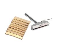 Bnnlqpsttg Herramienta de reemplazo para placa de presión de cuerda de guitarra baja y herramienta de prensa de teclas