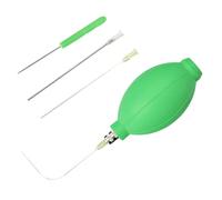 Bnnlqpsttg Herramienta de Soplado de Huevos Vacíos, Herramienta De Huevos De Un Agujero, Bomba De Huevos y Broca, Suministros para la Fabricación de Huevos de Pascua, Kit Ucraniano de Decoración De