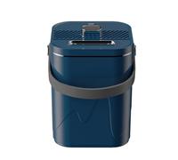 Bnnlqpsttg Humidificador de Escritorio Portátil 1800 ML Humidificador de Niebla Fresca para, Dormitorio, Plantas de Oficina, Pulverización de Doble Cabeza Azul