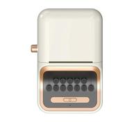 Bnnlqpsttg Impresora Térmica P50, Máquina Portátil para Foto Título Errado, Máquina De Etiquetado Inteligente Bluetooth Beige Para Notas Pegatinas