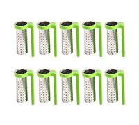 Bnnlqpsttg Infusores de Té Coladores Tamiz Infusores de Acero Inoxidable Servicio de Té Filtro de Hojas de Té Difusor Infusor de Hierba Verde
