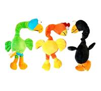 Bnnlqpsttg - Juguete para perro con forma de pollo, juguete interactivo para cachorros, juguete de peluche para dentición