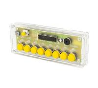 Bnnlqpsttg Kit de Piano Electrónico DIY 8 Keys, Tarjeta de Circuito Impreso Notas Musicales, Práctica de Soldadura y Montaje