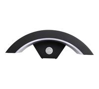 Bnnlqpsttg Lámpara de pared LED impermeable al aire libre para balcón, patio, pasillo, luz de inducción, luz decorativa, luz cálida.