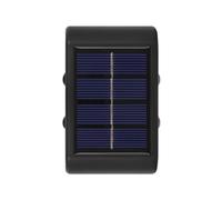 Bnnlqpsttg lámpara de pared solar lámpara de pared exterior lámpara decorativa luz