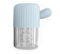 Bnnlqpsttg Lavador de Lentes de Contacto con Cordón de Retiro para una Limpieza y Suave Diario - Azul Suave