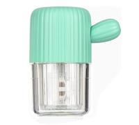 Bnnlqpsttg - Lavadora de lentes de contacto con cordón para una limpieza y suave diario - verde suave
