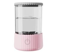 Bnnlqpsttg Limpiador de Cepillos de Maquillaje Eléctrico Portátil, Máquina de Limpieza de Cepillos de Maquillaje, Ideal para Mover y Uso en el Hogar