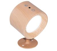 Bnnlqpsttg Luces LED recargables USB con control remoto 3 temperaturas de color RGB 7 colores giratorios 360° Instalación magnética A