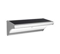 Bnnlqpsttg - Luz de pared para jardín solar con sensor de movimiento, decoración de jardín, luz impermeable, 48 luces (luz cálida)