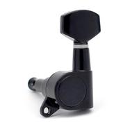 Bnnlqpsttg Mecánica de Guitarra con Bloqueo Negro, Afinadores, Equipo A