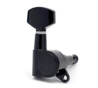 Bnnlqpsttg Mecánica de Guitarra con Bloqueo Negro, Afinadores, Equipo B