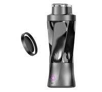 Bnnlqpsttg - Mezclador portátil de 700 ml para viaje, tamaño personal, para jugo de frutas, mini licuadora de zumos de frutas, recargable por USB, negro