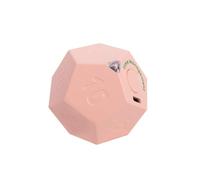 Bnnlqpsttg Mini Temporizador Rotación Dodecágono Temporizador Recargable Sonido Vibración Luz Alarma Alternar Temporizador Cuenta Regresiva para Timemanager Rosa