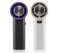 Bnnlqpsttg Mini Ventilador de Refrigeración Portátil, Ventilador de Jet Portátil, Ventilador de Conducto de Alta Velocidad de Viento Motor