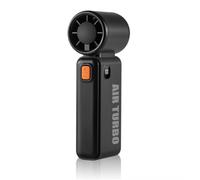 Bnnlqpsttg Mini Ventilador Portátil De Alta Velocidad, Carga USB, Batería Para Exterior, Portátil, Negro