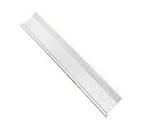 Bnnlqpsttg Peine de aseo para mascotas con gancho curvado - Depilación profunda y mejora de la textura esponjosa para entrenadores de animales profesionales