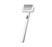 Bnnlqpsttg Peine para Animales de Acero Inoxidable Herramienta de Aseo Respetuosa con la Piel