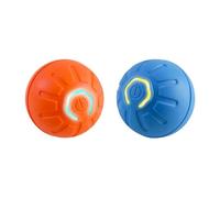 Bnnlqpsttg - Pelota para perros autoenrollable, juguete interactivo vibrante y rebote automático para perros, imprescindible para cachorros