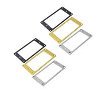 Bnnlqpsttg Piezas Metálicas Pickguard de Guitarra Eléctrica de Doble Marco de Recoger Contiene Accesorios de Tornillo, Adaptados a la Guitarra Eléctrica