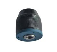 Bnnlqpsttg Portabrocas de taladro autoapretando de trinquete de 10 mm para portabrocas de taladro automático de trinquete de mano para taladro eléctrico de mano, portabrocas de metal azul.