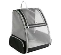 Bnnlqpsttg Portátil para Mascota Plegable de Gran Capacidad, Bolsa Transpirable para Mascotas, Negro