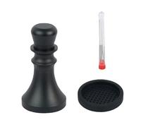 Bnnlqpsttg - Prensa de polvo italiana 2 en 1 WDT de 58 Mm, dispensador de polvo, martillo de polvo, mordedor de café con aguja en polvo suelto