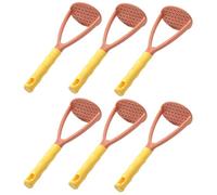 Bnnlqpsttg Prensa de Puré Prensa de Puré de Prensa de Puré Fabricante de Jugo Empujador de Patatas Puré de Patatas Suave Trituradora Herramientas de Frutas Cocina Marrón