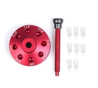 Bnnlqpsttg Presor de Mano de Reloj Profesional con Asa para Taller de Reparación de Relojes para Relojeros, rojo