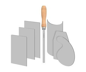 Bnnlqpsttg Raspador de Tarjeta de Carpintería Conjunto de Raspador de de Pintura para Madera