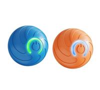 Bnnlqpsttg Smart PetToys Bola eléctrica automática de salto rodante juguete interactivo para / en movimiento recargable
