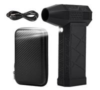 Bnnlqpsttg Soplador de aire portátil de mano 130 000 RPM Mini ventilador Turbo con motor sin escobillas, potente herramienta de limpieza de conductos A